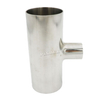 Sanitary Pindee Stainless Steel Welding Short Type Reducing Tee 8IN x 3IN