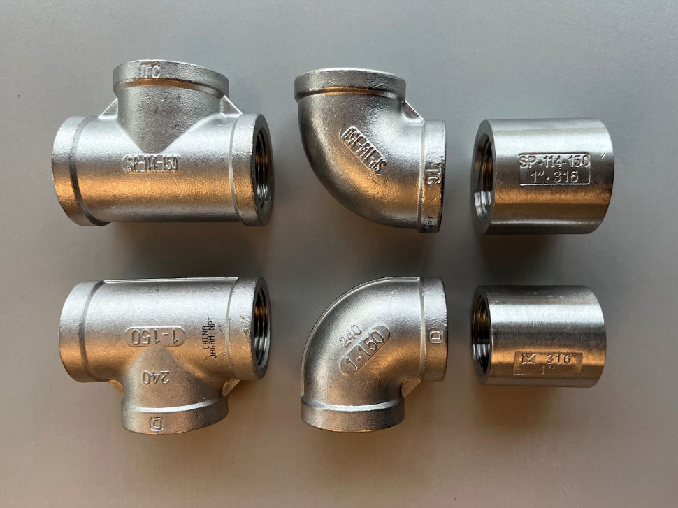 Pindee fitting 1 Inch SS304 NPT ENDS Class 150LB-04