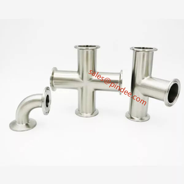 4-Way-Tri-Clamp-Cross-Fits-1.5IN-Sanitary-Fitting-Pindee-Stainless-Steel-304-Pipe-OD-32mm-6
