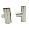 Sanitary Pindee Stainless Steel Welding Short Type Reducing Tee 8IN x 3IN