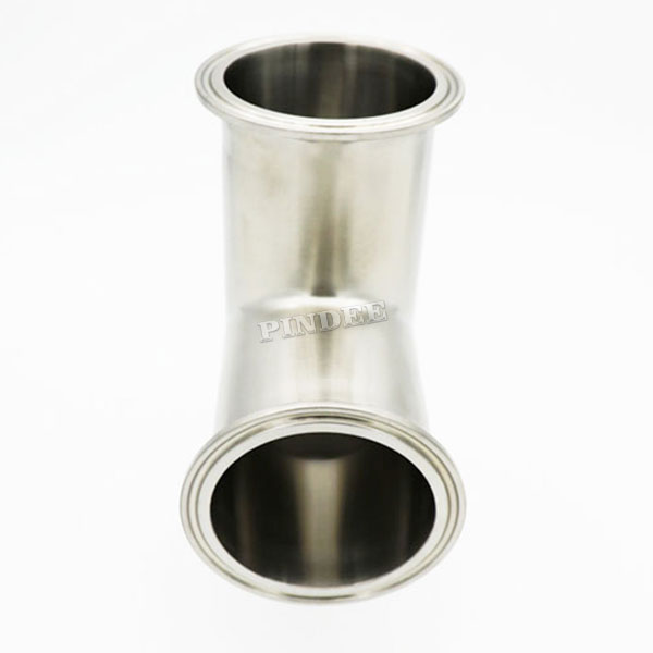 2IN 51mm Pindee Stainless Steel 304&316 Sanitary Tri-Clamp Tees