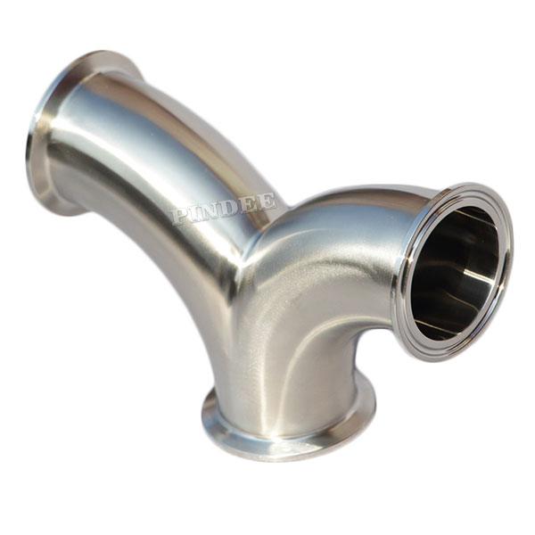 3Inch Sanitary Tri-clamp end elbow From Pindee Stainless Steel