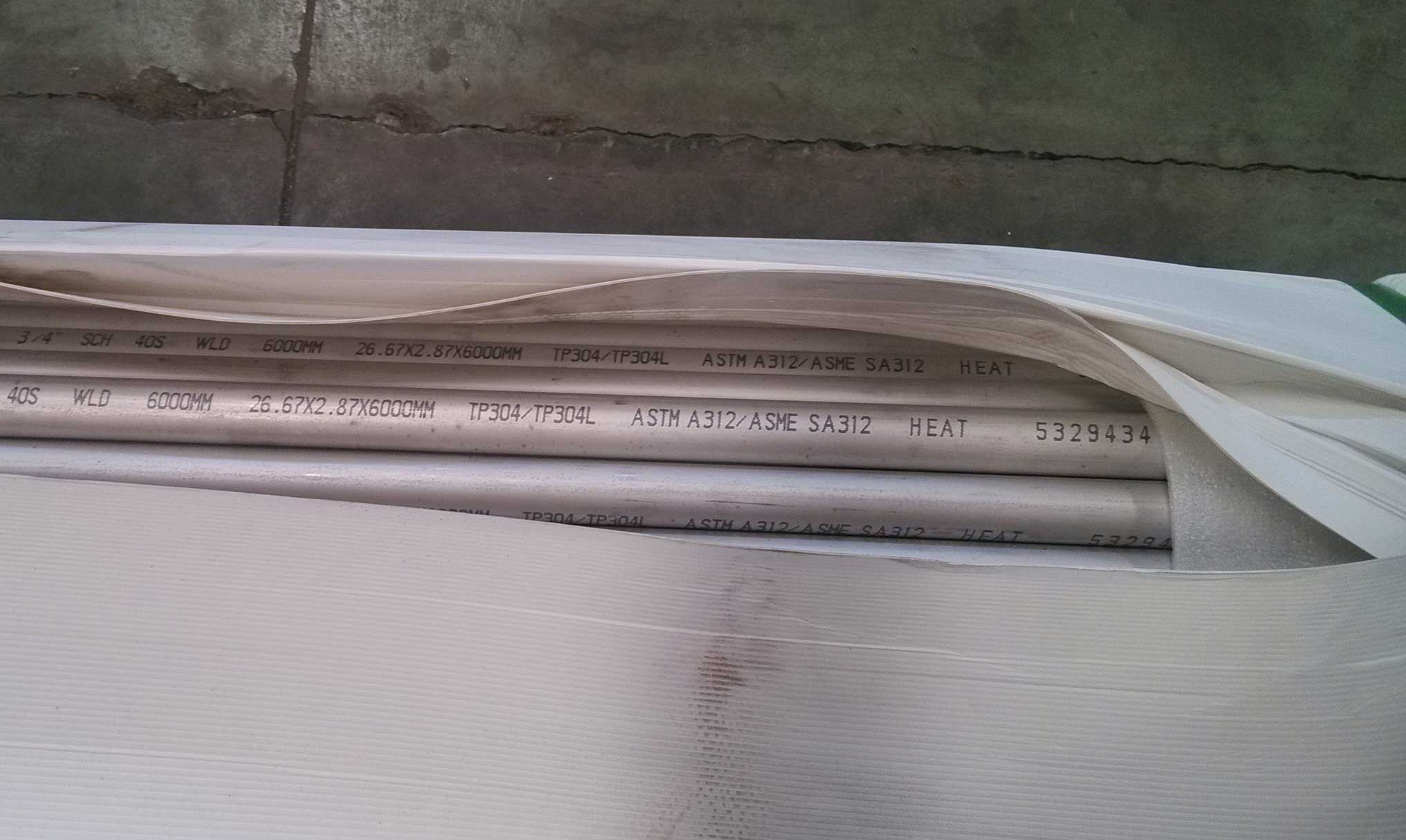 Pindee Stainless Manufacture ASTM A312 ASME SA312 Stainless Steel Pipe TP304L and TP316L