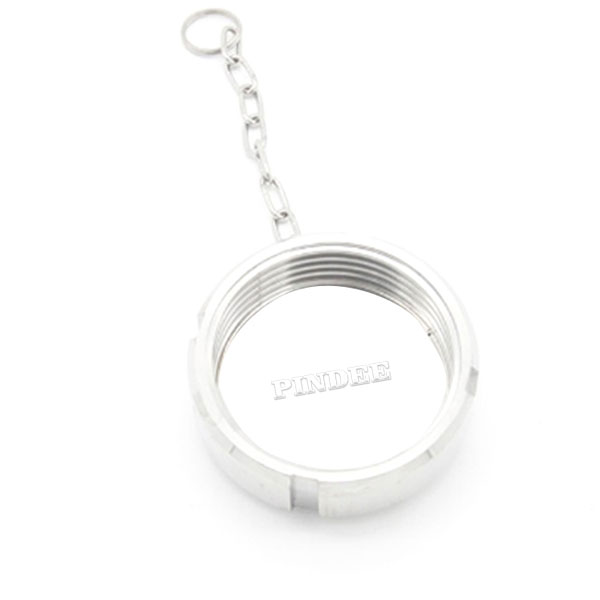 Pindee Stainless Steel DIN SMS Sanitary Blind Nut With Chain