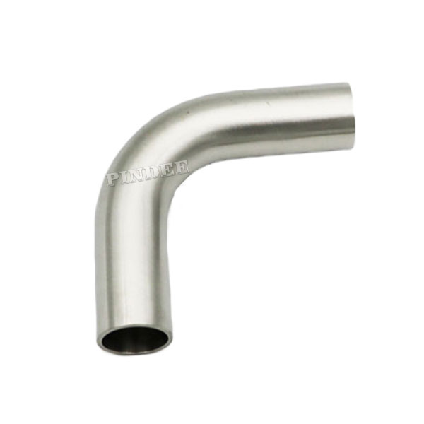 Pindee Stainless Steel Sanitary DIN 90 Degree 1.5in Welded Elbow