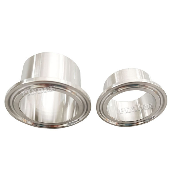 Pindee Stainless Steel 3A SMS DIN Sanitary Tri Clamp Ferrule