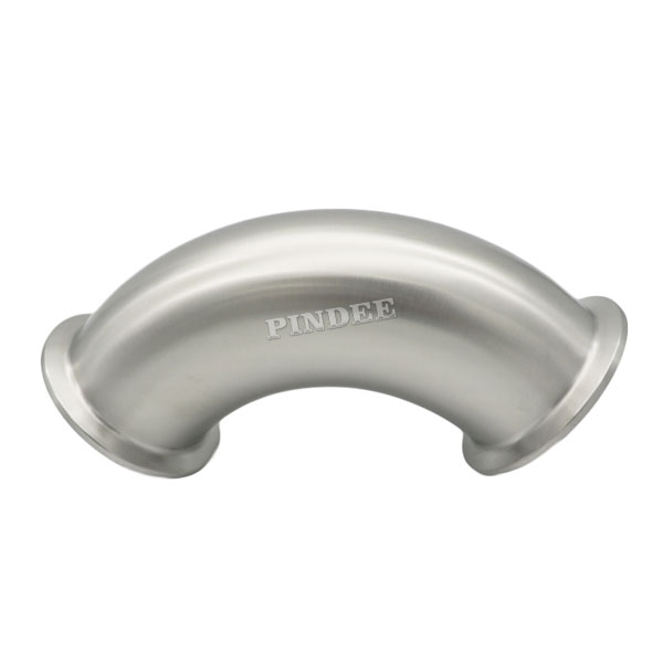 Pipe OD 1.5inch Pindee Stainless Steel Tri Clamp 180 Degree Return U Bend