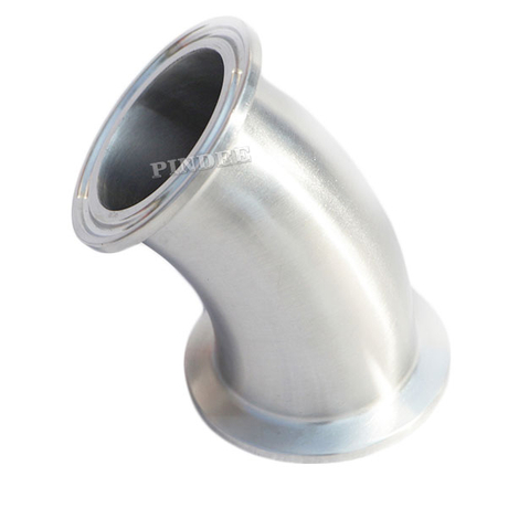 3Inch Sanitary Tri-clamp end elbow From Pindee Stainless Steel