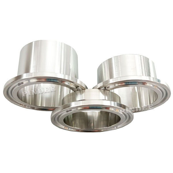 Pindee Stainless Steel 3A SMS DIN Sanitary Tri Clamp Ferrule