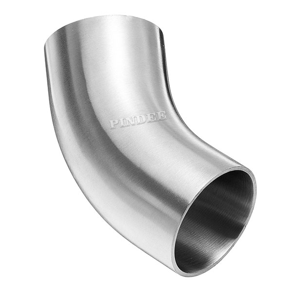 Pindee Stainless Steel DN80 3IN Sanitary 45 Degree Elbows With Tangents