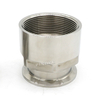 Pindee Stainless Steel 3A SMS DIN Tri Clamp Pipe Adapters Male NPT