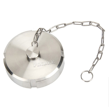 Pindee Stainless Steel DIN SMS Sanitary Blind Nut With Chain