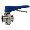 Pindee Valve Manufacture Sanitary Multi Position Butterfly Valve with Triggle Handle