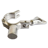 Pindee Stainless Steel Sanitary 2IN Round Pipe Hanger With Solid Bar
