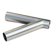 Pindee Stainless Steel Sanitary Y-Type 2 in Polished Butt Weld Tee Tube Fitting