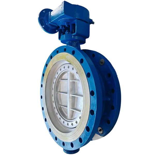 Pindee Valve Manufacture DN600 WCB Tri-Eccentric Butterfly Valve PN16
