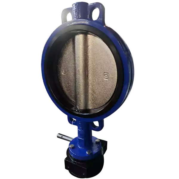 PN16 Worm Gear Hard Back Seat Wafer Butterfly Valve Manufacture by Pindee Valve