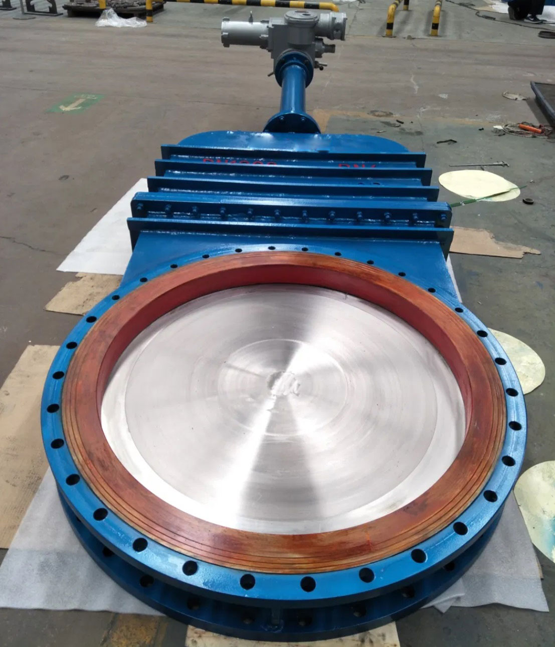 Big-Size-Electric-Actuator-Motorized-Control-Carbon-Steel-Knife-Gate-Valve-4