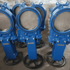 Ductile iron PN10 PN16 wafer Support Knife Gate Valve