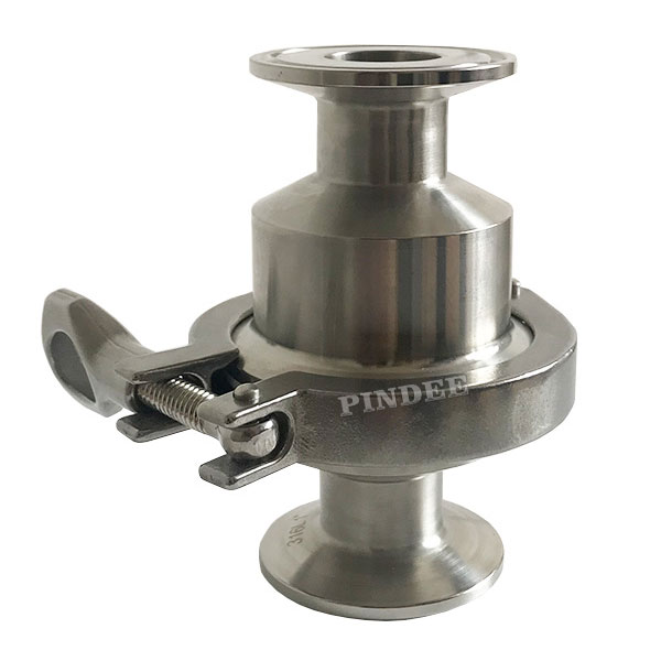 Sanitary Check Valve With Tri-Clamp End
