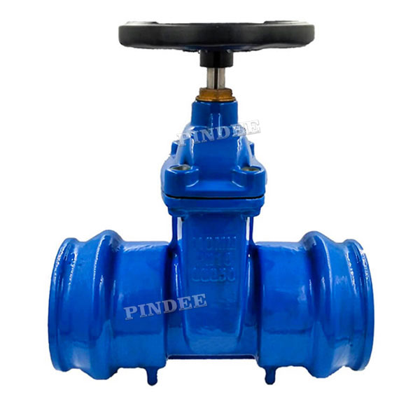 DIN F5 Socket Connection Soft Seal Gate Valve