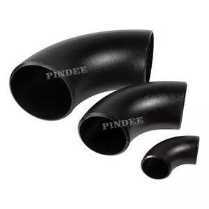 ASTM A234 90 Degree Elbow Black Paint Carbon Steel BW Fittings