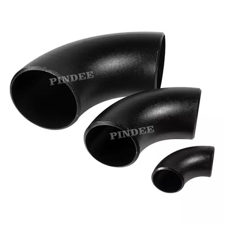 ASTM A234 90 Degree Elbow Black Paint Carbon Steel BW Fittings