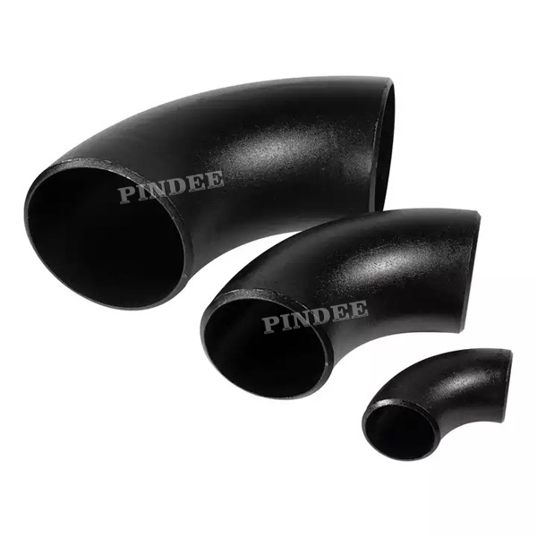 ASTM A234 90 Degree Elbow Black Paint Carbon Steel BW Fittings