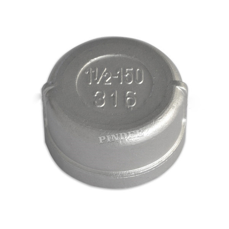 Round Cap Cast Threaded 150LB Fitting