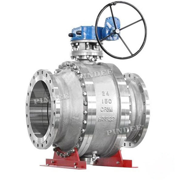 API6D Full Bore Trunnion Ball Valve 24Inch 150LB CF8M