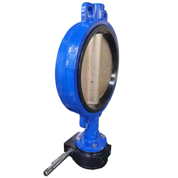 PN16 Worm Gear Hard Back Seat Wafer Butterfly Valve Manufacture by Pindee Valve
