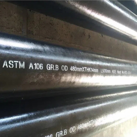 ASTM A106 GR.B Carbon Steel Seamless Pipe Tube