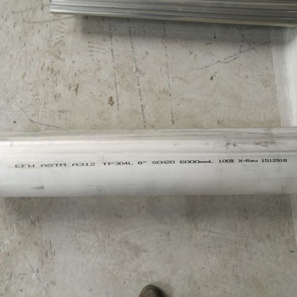 ERW ASTM A312 TP304L Welded Pipe