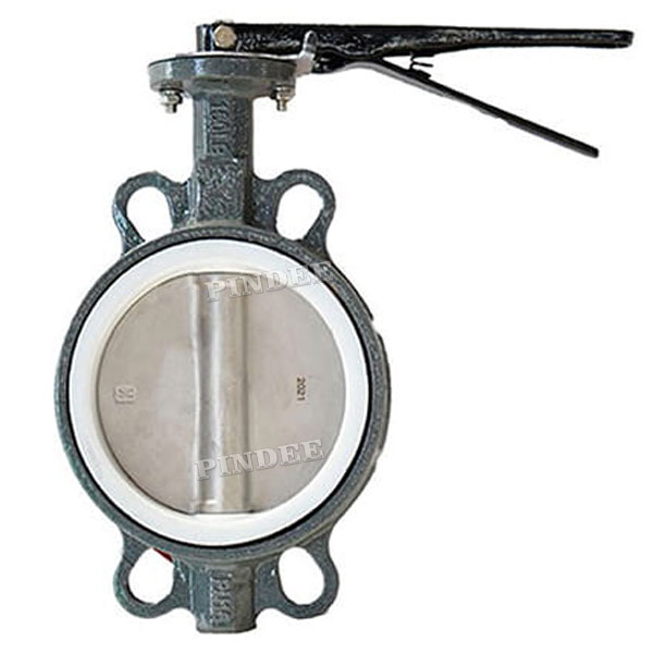 Wafer PTFE Seat Butterfly Valve