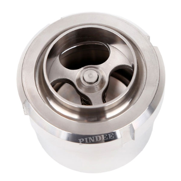 Sanitary Heavy Weight Butt Weld Non Return Check Valves with Union Screw