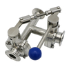 3 Way Butterfly Valves with Linkage Level