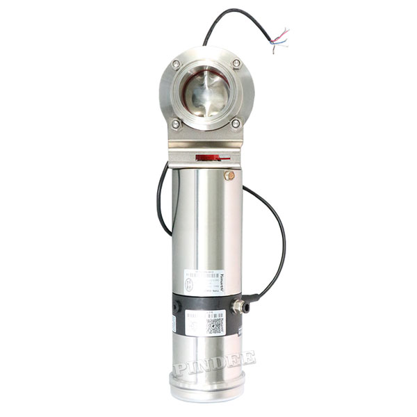Sanitary Pneumatic Butterfly Valve Actuator With Tri-Clamp Ends