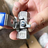 1PC Stainless Steel Full Bore Two Way Ball Valves CF8M 1000 WOG