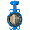 Hard Back Seat Ductile Iron Wafer Butterfly Valve Manufacture by Pindee Valve