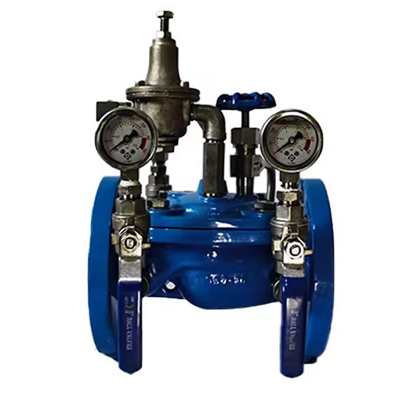 Pressure relief valve fire contro valve flow control valve