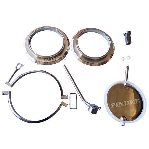 Tri Clamp Sanitary Powder Tight Butterfly Valve