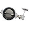 Worm Gear Aluminum Butterfly Valve