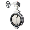 Worm Gear Aluminum Butterfly Valve