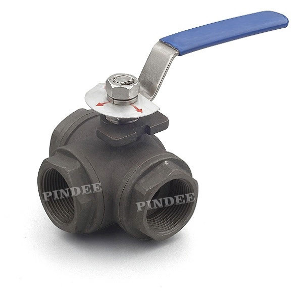 Carbon Steel Three Way Ball Valve