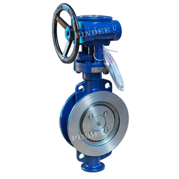 Three Eccentric Metal Seals Wafer Butterfly Valve