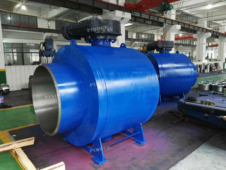 Large Size Fully Welded Ball Valve