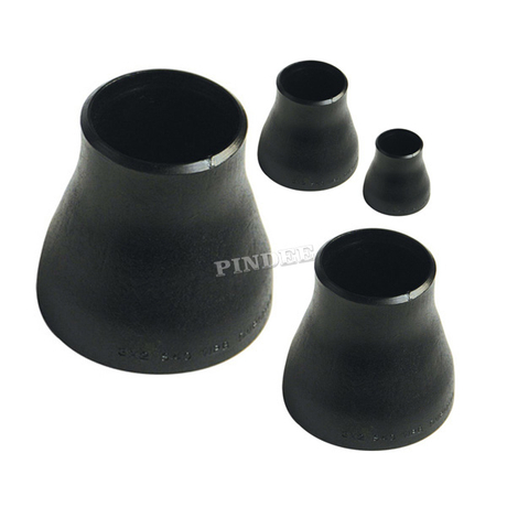 Concentric Reducer Black Paint Seamless Buttweld Carbon Steel Fittings