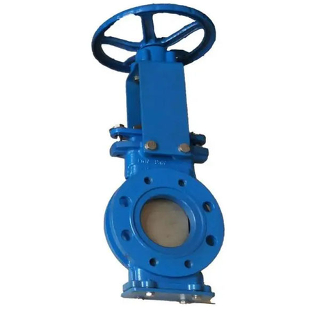 SS DI PN10 PN16 Class150 Flange Knife Gate Valve