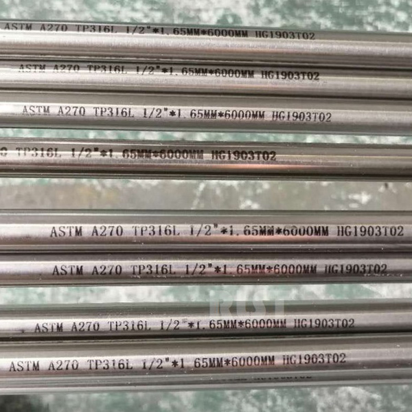 Stainless Steel Seamless ASTM A270 Sanitary Tubing