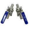 BPE Ball Valve with Long Auto Welded Tube